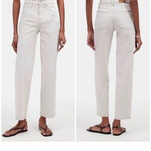 Madewell Vintage Wide leg crop jeans